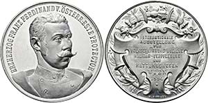 Franz Ferdinand 1863-1914 - Lot 3 Stück; ... 
