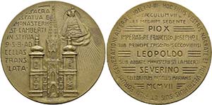 Mariazell - Lot 4 Stück; AE-Medaille 1907 ... 