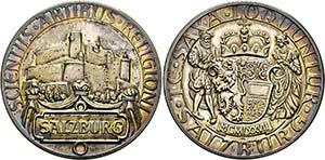 Salzburg - AR-Medaille (50mm) 1977 nicht ... 