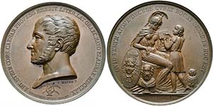 Wien - AE-Medaille (52mm) o.J. (1844) von I. ... 