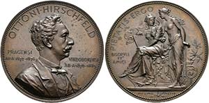 Wien - AE-Medaille (47mm) 1885 von Anton ... 