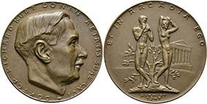 Wien - AE-Medaille (46mm) 1947 von Rudolf ... 