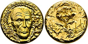 ADENAUER Konrad 1876-1967 - AU-Medaille ... 