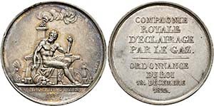 Ludwig XVIII. 1814-1824 - AR-Medaille ... 