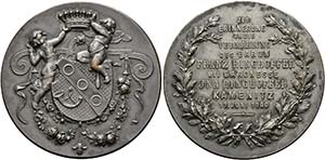 Prag - AE-Medaille (versilbert) 1900 nicht ... 