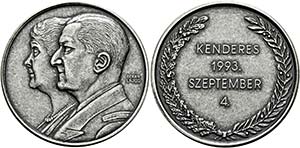 Kenderes - AE-Medaille (versilbert) (40mm) ... 