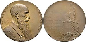 ZUMBUSCH, Caspar von 1830-1915 - AE-Medaille ... 
