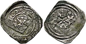 Eberhard II. 1200-1246 - Pfennig o.J. ... 