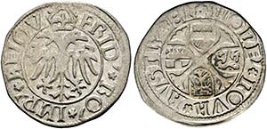 Friedrich III. (V.) 1457-1485 - Kreuzer 1481 ... 