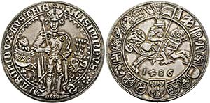 Erzherzog Sigismund 1439-1496 - Taler 1486 ... 