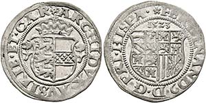 Ferdinand I. 1521-1564 - Halbbatzen 1523 St. ... 