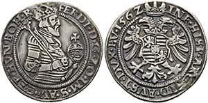 Ferdinand I. 1521-1564 - 1/2 Guldentaler ... 