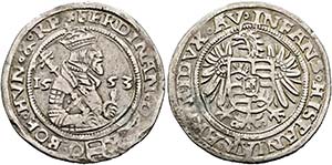Ferdinand I. 1521-1564 - 1/4 Taler 1553 ... 