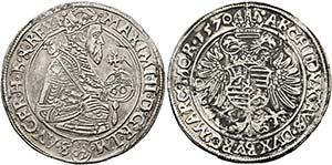 Maximilian II. 1564-1576 - Guldentaler 1570 ... 
