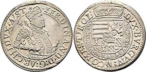 Erzherzog Ferdinand 1564-1595 - 1/4 Taler ... 