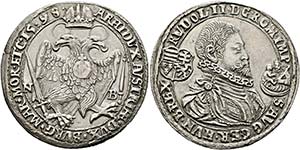 Rudolf II. 1576-1612 - Taler 1598 NB ... 