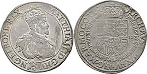 Matthias (1608)-1612-1619 - Taler 1611 Prag ... 