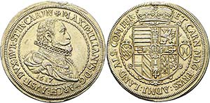 Erzherzog Maximilian 1590-1618 - Doppeltaler ... 