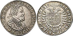 Ferdinand II. 1619-1637 - Taler 1636 Wien ... 