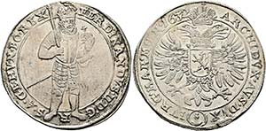 Ferdinand II. 1619-1637 - Taler 1632 Prag ... 