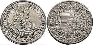 Erzherzog Sigismund Franz 1662-1665 - Taler ... 
