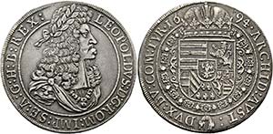 Leopold I. 1657-1705 - Taler 1694 Hall  ... 
