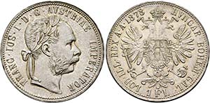 Franz Joseph 1848-1916 - Gulden 1878 Wien   ... 