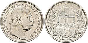 Franz Joseph 1848-1916 - Korona 1913 KB ... 