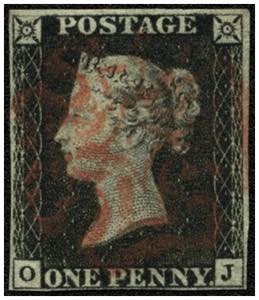 GROSSBRITANNIEN - ʘ,   1840 One Penny black ... 