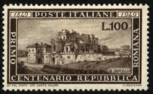 ITALIEN - **,   1949 100 L. Republica Romana ... 