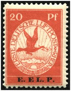 DEUTSCHES REICH - **,   1912 Flugpostmarke ... 