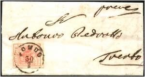 AUSGABE 1850 - ⌂,   FONDO 30/2 (1855), ... 