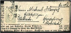 ZEITUNGSMARKE 1861 - ⌂,   Zeitungsmarke 1 ... 