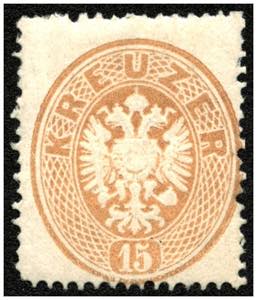 AUSGABE 1863 - *, (*),  1863 15 Kr. ... 