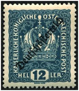 DEUTSCH-ÖSTERREICH - **,   1919 Kaiserkrone ... 