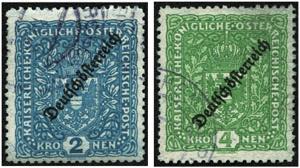 DEUTSCH-ÖSTERREICH - ʘ,   1919 Habsburger ... 