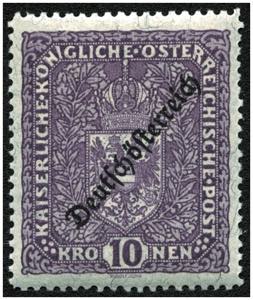 DEUTSCH-ÖSTERREICH - **,   1919 Habsburger ... 