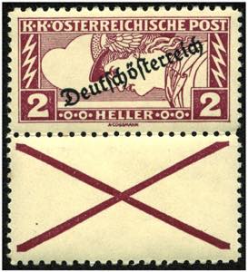DEUTSCH-ÖSTERREICH - **,   1919 Eilmarke 2 ... 