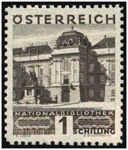 1. REPUBLIK - (*),   1929 1 S. Hofburg - aus ... 