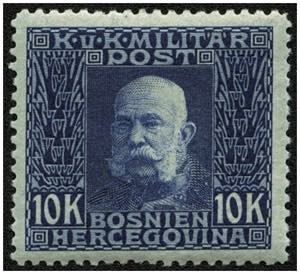 BOSNIEN-HERZEGOWINA - **,   1912 Kaiser ... 
