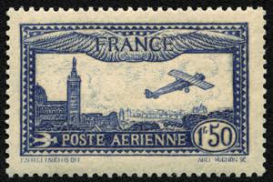 FRANKREICH - **,   1930 Flugpostmarke 1,50 ... 