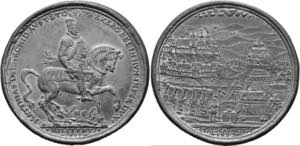 Matthias II. 1612-1619 - Blei (Pb) Medaille ... 
