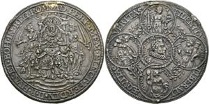 Ferdinand II. 1619-1637 - AR-Medaille (fein ... 