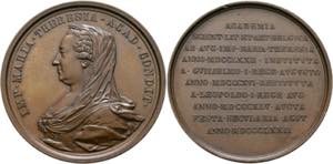 Maria Theresia 1740-1780 - AE-Medaille ... 