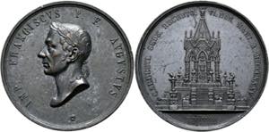 Franz II. (I.) 1792-1835 - AE-Medaille ... 