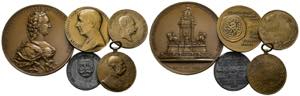 Lot - Lot 6 Stück; AE-Medaillen: 1910 auf ... 