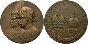  I. Weltkrieg 1914-1918 - AE-Medaille 1915 ... 