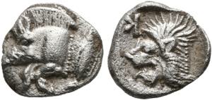 Kyzikos - Obol (0,72 g), ca. 450-400 v. Chr. ... 