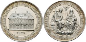 Wien - AR-Medaille (23,86g), (37mm) 1879 von ... 