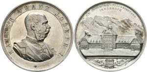Innsbruck - AR Medaille (21,08g), (37mm) ... 
